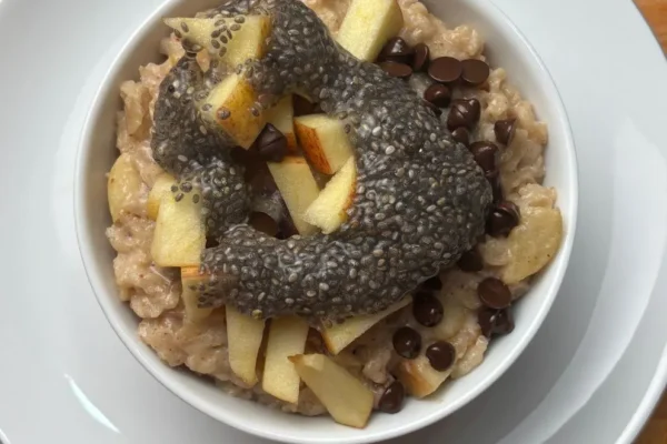Apfel-Zimt-Porridge