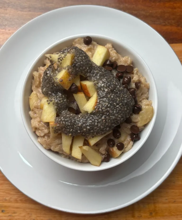 Apfel-Zimt-Porridge