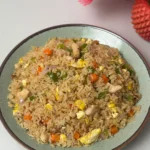 Gebratener Reis mit Hähnchen