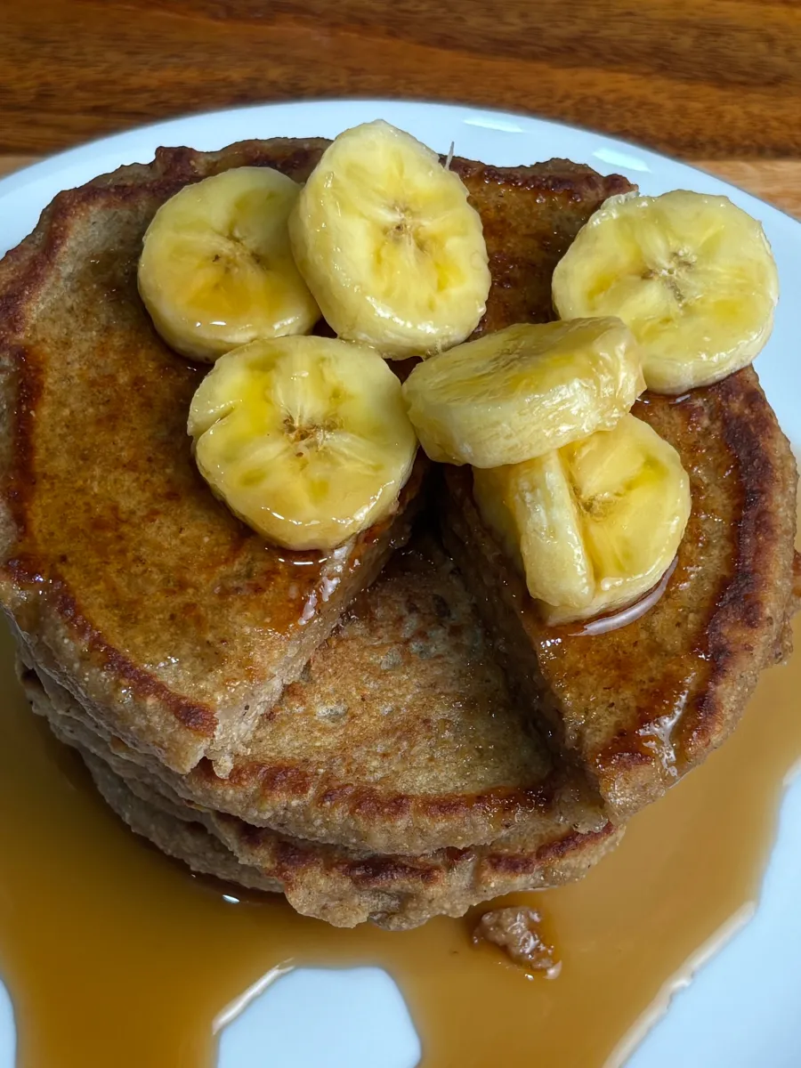 Bananen-Haferflocken-Pfannkuchen