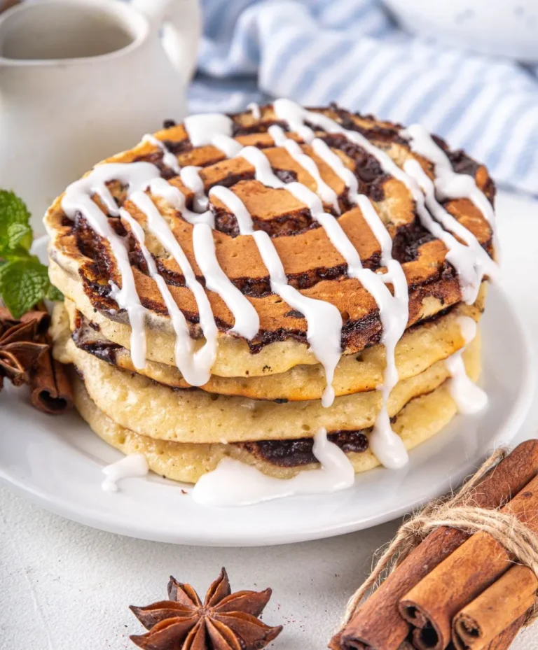 Zimtschnecken-Pancakes