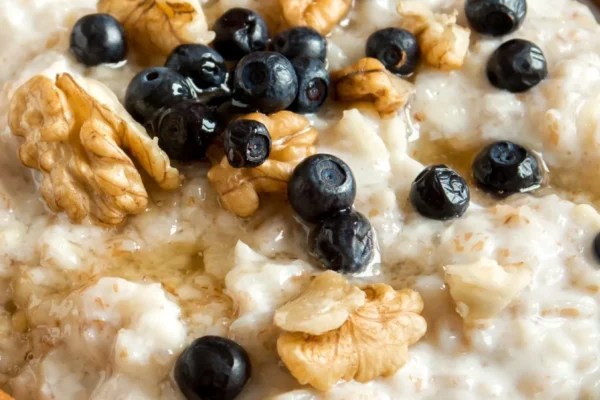 Heidelbeer-Porridge