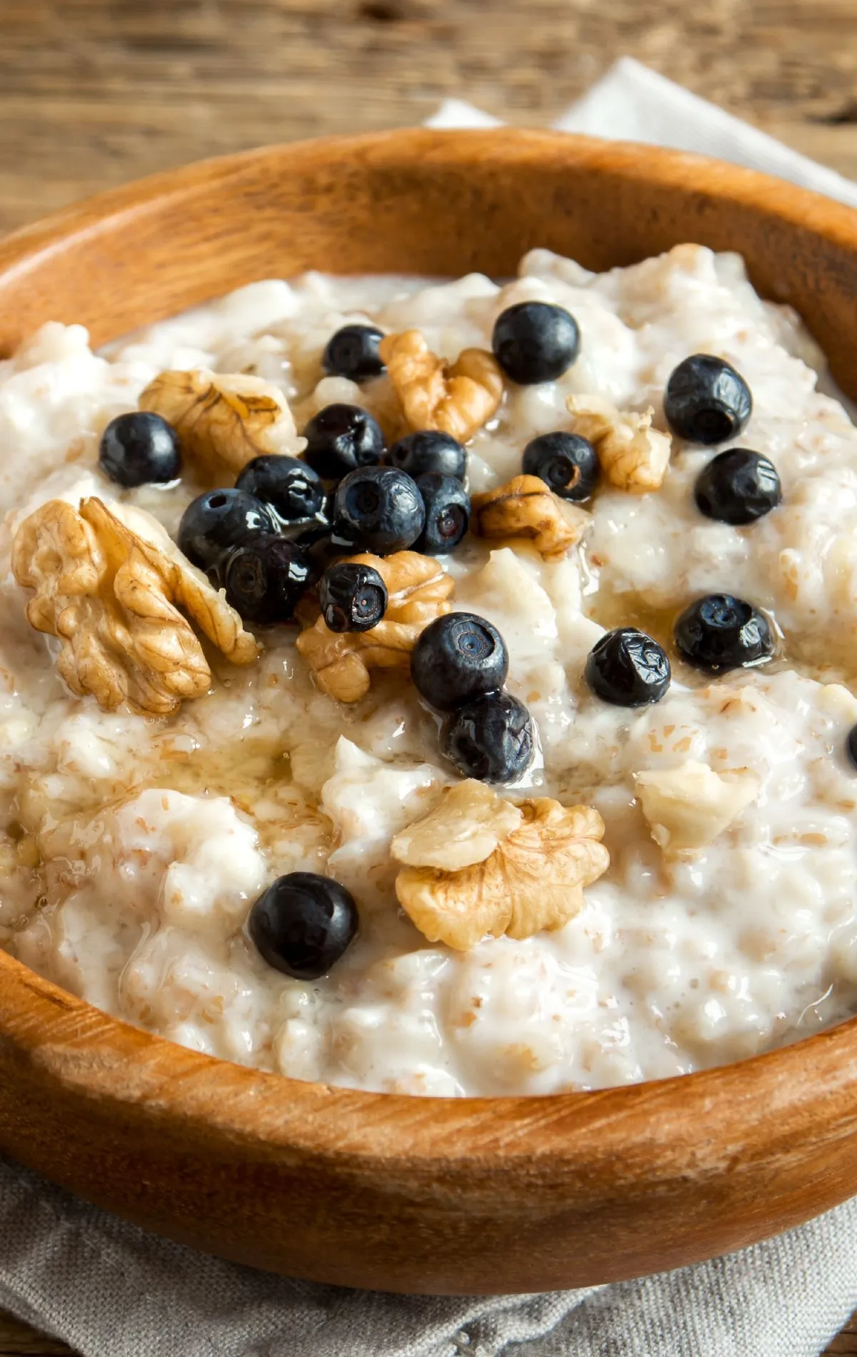 Heidelbeer-Porridge