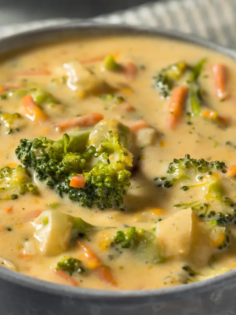 Brokkoli-Cheddar-Suppe