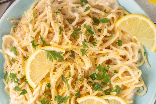 Knoblauch-Parmesan Pasta