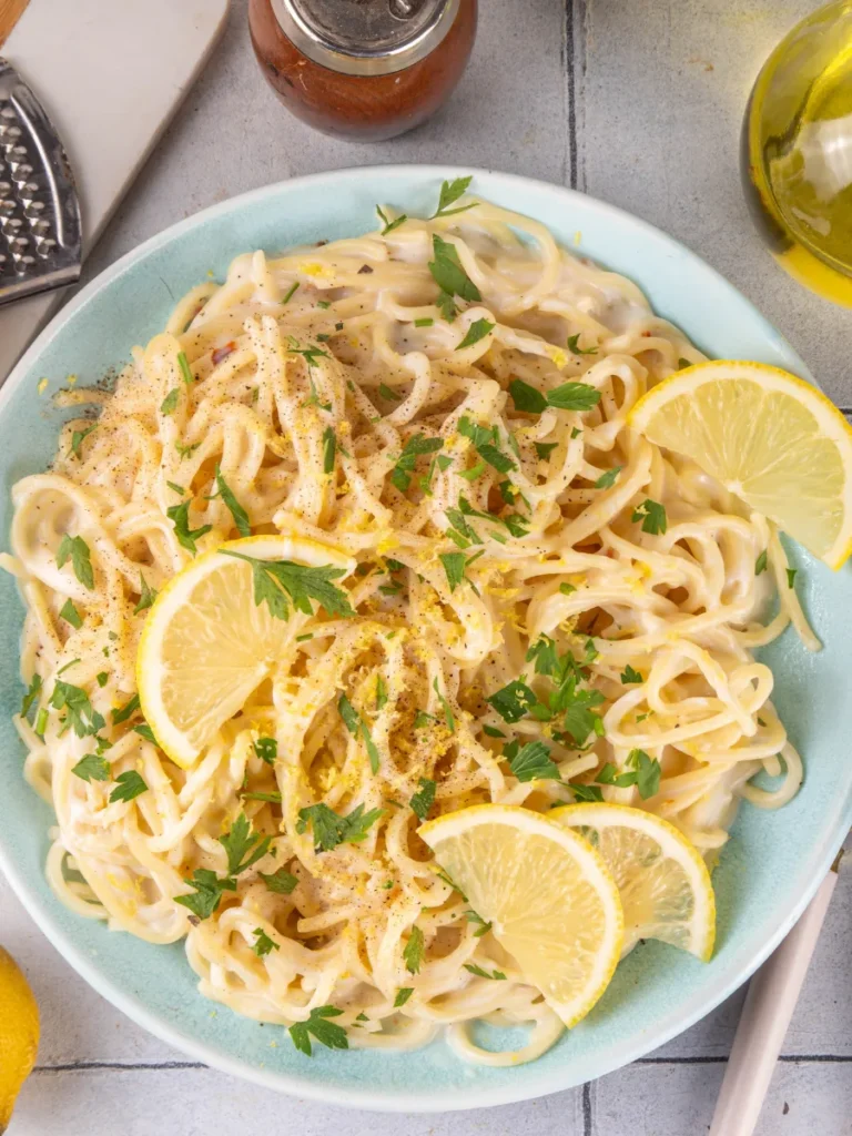 Knoblauch-Parmesan Pasta