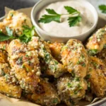 Knoblauch-Parmesan-Sauce