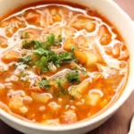 Minestrone-Suppe