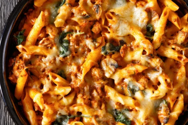 One-Pot-Pasta mit Hähnchen